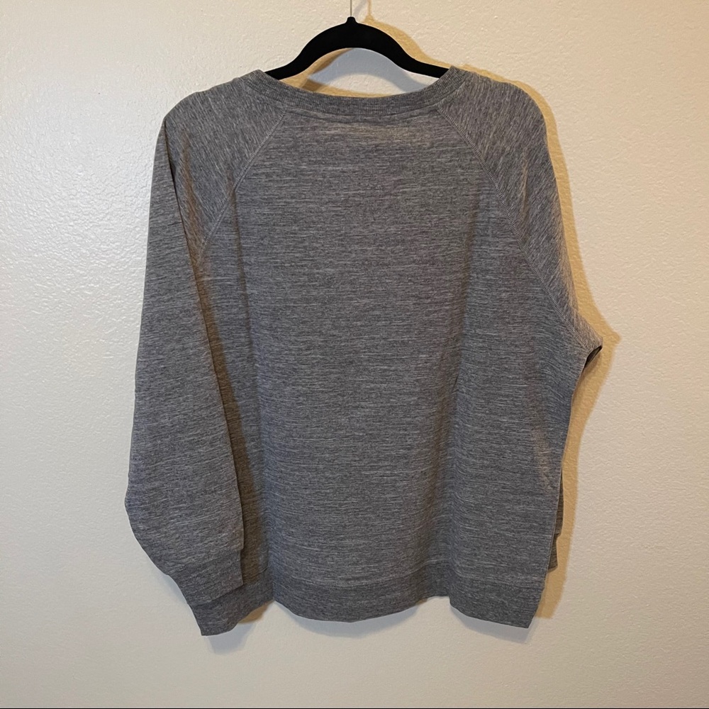 NWT Wildfox Pour Favor Wine Grey Sweatshirt Med Lg - Picture 4 of 13